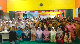 Mahasiswa KKN Universitas Karimun Desa Pongkar menggelar Sosialisasi Kesehatan dengan tema 