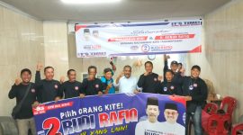 Persatuan Buruh Bongkar Muat Plantar Dua, Tanjungpinang, tampak memadati Kedai Kopi Pelantar, pada Selasa, 8 Oktober 2024. Foto: istimewa