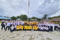 Mahasiswa KKN Universitas Karimun Gelar Program Literasi dan Numerasi di SMP Negeri 1 Belat. Foto: Dokumen Mahasiswa