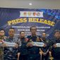 Kanwil DJBC Kepri merilis pengungkapan penanganan kadus penyeludupan benih lobster. Foto: istimewa