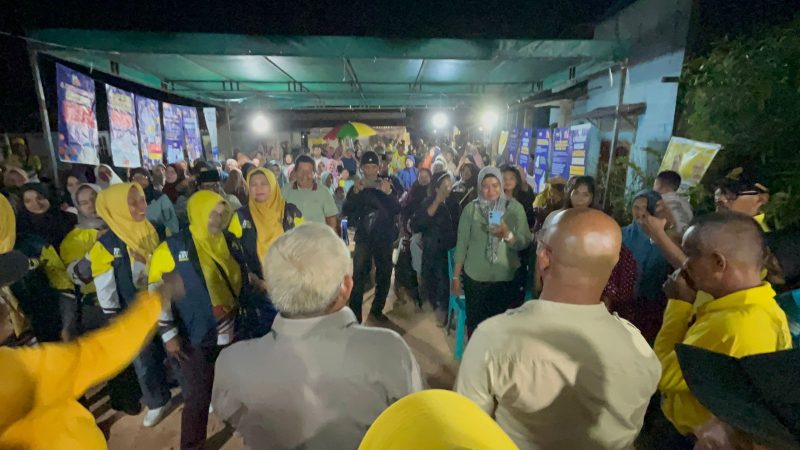 Pasangan Firman Ery menggelar kampanye di Paya Manggis Kelurahan Baran Timur. Foto: istimewa