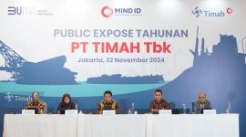 PT TIMAH Tbk Optimalkan Kinerja Operasional dan Keuangan, Raup Laba Positif di 2024. Foto: Humas PT Timah