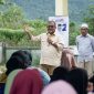 Aunur Rafiq melaksanakan kampanye di Guntung Punak, Kecamatan Meral Barat. Foto: istimewa