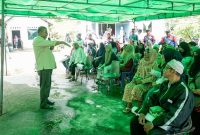 Cawagub Kepri Nomot Urut 2 melaksanakan kampanye di Desa Sanglar, Kecamatan Durai. Foto: istimewa