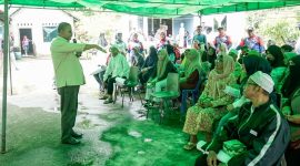 Cawagub Kepri Nomot Urut 2 melaksanakan kampanye di Desa Sanglar, Kecamatan Durai. Foto: istimewa