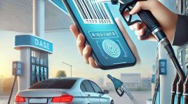 Ilustrasi Pengisian BBM menggunakan Barcode. Foto: ChatGPT