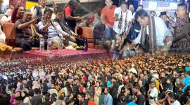 Puluhan masyarakat Flobamora hadiri kampanye Paslon Muhammad Rudi dan Aunur Rafiq di Batam. Foto: istimewa