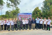 Dukung Ketahanan Pangan, Polsek Tebing Launching Gugus Tugas Polri. Foto: Dokumen Polisi