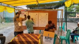 Pelaksanaan perhitungan suara pada Pilkada Serentak 2024. Foto: ricky/kepriheadline.id