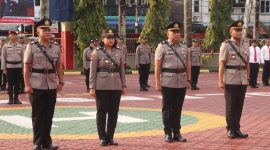 Kapolres Karimun Pimpin Sertijab Kasat Lantas dan Kapolsek Buru. Foto: Istimewa