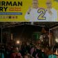 Muhammad Firmansyah, CaBup Nonor Urut 2 menggelar kampanye di Telaga Riau, Kelurahan Sei Lakam. Foto: ricky/kepriheadline.id