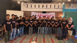 Aliansi Mahasiswa Karimun Serukan Gerakan Anti Politik Uang Jelang Pilkada. Foto: Istimewa
