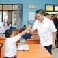 PT Timah Dukung Program Makan Bergizi Bagi Pelajar di Bumi Laskar Pelangi. Foto: Istimewa