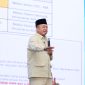 Menteri Agraria dan Tata Ruang/Kepala Badan Pertanahan Nasional (ATR/BPN), Nusron Wahid menjadi pembicara kunci dalam Rapat Kerja Nasional (Rakernas) Real Estat Indonesia (REI), di The Trans Luxury Hotel, Kota Bandung, Kamis, 5 Desember 2024. Foto: Biro Humas