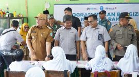 Program Makan Bergizi Bersama PT Timah Hadir di Kabupaten Bangka. Foto: Humas PT Timah