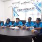 Kepala BNNK Karimun AKBP Jamaluddin beserta jajaran memaparkan hasil capaian kinerja selama tahun 2024. Foto: ricky/istimewa