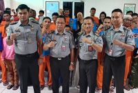 Rutan Kelas II Tanjungbalai Karimun Salurkan Bantuan Sosial kepada Keluarga Warga Binaan. Foto: istimewa