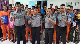 Rutan Kelas II Tanjungbalai Karimun Salurkan Bantuan Sosial kepada Keluarga Warga Binaan. Foto: istimewa