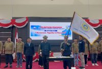 Kepengurusan Ikatan Alumni AMNI (IKANI) Semarang Cabang Kabupaten Karimun resmi dilantik, Sabtu, 14 Desember 2024. Foto: ricky/kepriheadline.id 