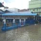 Penampakan Pelabuhan Tanjungbatu Kundur, terendam air dari Banjir Rob, Selasa, 17 Desember 2024. Foto: Istimewa