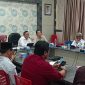 Suasana Rapat Dewan Pengupahan digelar di Kantor Disnaker Karimun. Foto: Istimewa