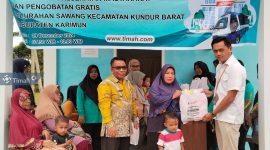Kehadiran Mobil Sehat PT Timah Selalu Dinanti Masyarakat Sawang. Foto: Humas PT Timah/Kepriheadline.id