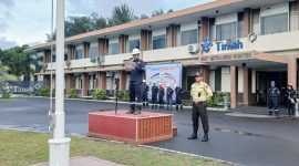 Gelar Apel K3, PT Timah Ajak Karyawan Prioritaskan Keselamatan. Foto: Humas PT Timah Tbk