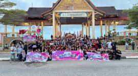 Ini Karimun Bisa sukses galang donasi untuk Alesha, Pejuang Kanker asal Karimun. Foto: Istimewa/KepriHeadline.id