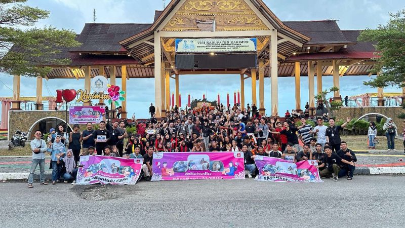 Ini Karimun Bisa sukses galang donasi untuk Alesha, Pejuang Kanker asal Karimun. Foto: Istimewa/KepriHeadline.id