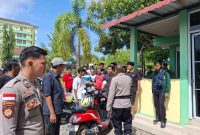 Puluhan Supir Maxim dan Supir Angkutan Umum berseteru di RSUD Muhammad Sani. Foto: dok polisi/kepriheadline.id