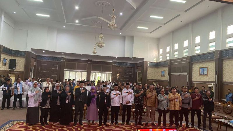KPU Tetapkan Iskandarsyah dan Rocky Marciano Sebagai Bupati dan Wakil Bupati Karimun Terpilih. Foto: Istimewa