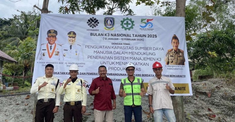 PT Karimun Granite Tingkatkan Kesadaran dan Komitmen K3 melalui Bulan Kesehatan dan Keselamatan Kerja 2025. Foto; Humas PT KG