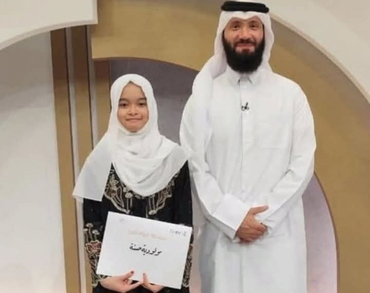 Mauludiyatun Hasanah, Qoriah Asal Karimun Raih Juara 3 MTQ Internasional 2025 di Qatar