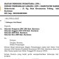 Surat Edaran IPN Kabupaten Karimun. Foto: Istimewa
