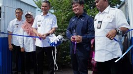 Dukung Pengembangan UMKM di Kabupaten Bangka, PT Timah Hadirkan Sentra UMKM di Nelayan II Sungailiat. Foto: Humas PT Timah