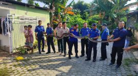 Ular Sanca Lima Meter Gegerkan Warga Perumahan Sinar Indah I Karimun. Foto: dokumen BPBD Karimun