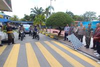 Polres Karimun Gelar Bakti Sosial Presisi Sambut Ramadan, Salurkan 200 Paket Sembako. Foto: ricky/kepriheadline.id