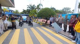 Polres Karimun Gelar Bakti Sosial Presisi Sambut Ramadan, Salurkan 200 Paket Sembako. Foto: ricky/kepriheadline.id