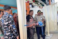 Gerai Pangan Murah Mak Cik Karimun Resmi Buka Cabang Ke-4 di Pelabuhan Moro. Foto: Dokumen BUP Karimun