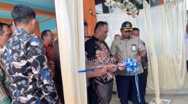 Gerai Pangan Murah Mak Cik Karimun Resmi Buka Cabang Ke-4 di Pelabuhan Moro. Foto: Dokumen BUP Karimun