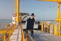 Kapal Roro berlabuh di dermaga Parit Rampak, Karimun. Foto: Istimewa/Kepriheadline.id