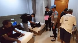 Polres Bintan menggelar Operasi Antik Seligi 2025. Operasi ini dilaksanakan di Wisma Pesona, Tanjung Uban, pada Selasa malam (18/2/2024). Foto: Humas Polres Bintan