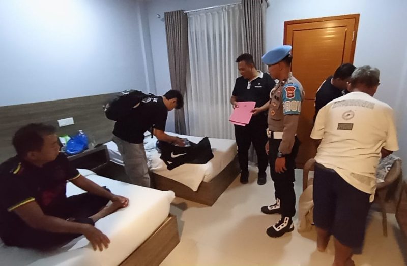 Polres Bintan menggelar Operasi Antik Seligi 2025. Operasi ini dilaksanakan di Wisma Pesona, Tanjung Uban, pada Selasa malam (18/2/2024). Foto: Humas Polres Bintan