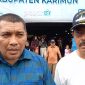 Wakil Bupati Karimun Rocky Marciano Bawole diwawancara usai meninjau pasar. Foto: KepriHeadline.id. Id