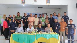 Cegah Abrasi di Pantai Pongkar, PT Timah Bakal Pasang Penahan Abrasi . Foto: Humas PT Timah