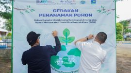Kurangi Dampak Emisi Gas Rumah Kaca, Ini Upaya Yang Dilakukan PT Timah Tbk Bersama Forkopimda. Foto: Humas PT Timah