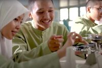 Hadirkan Lingkungan Belajar yang Nyaman, Andara: Program Pemali Boarding School PT Timah Harus Ada Selamanya. Foto: Humas PT Timah