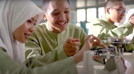 Hadirkan Lingkungan Belajar yang Nyaman, Andara: Program Pemali Boarding School PT Timah Harus Ada Selamanya. Foto: Humas PT Timah