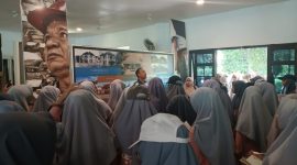 Museum Timah Indonesia Mentok Kerap Diserbu Pelajar, Jadi Wadah Edukasi Sejarah Jejak Pertimahan. FOTO: Humas PT Timah