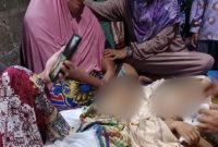Penampakan kondisi kakak dan adik yang meninggal dunia diduga keracunan makanan. Foto: Istimewa